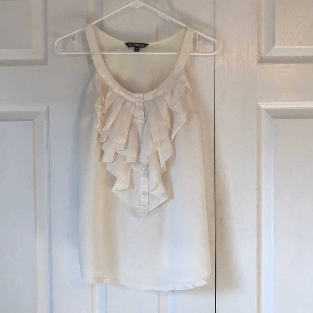 Express top cream xs